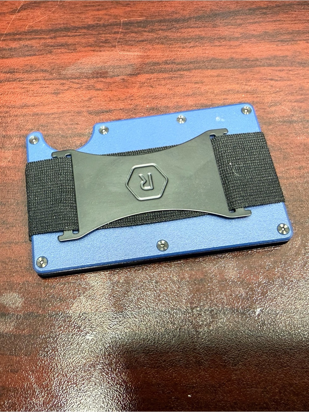 Ridge Wallet Seahawks Aluminum Card Holder - Blue - Picture 6 of 8